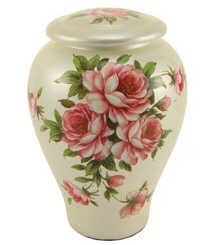 Ceramic Rose Urn